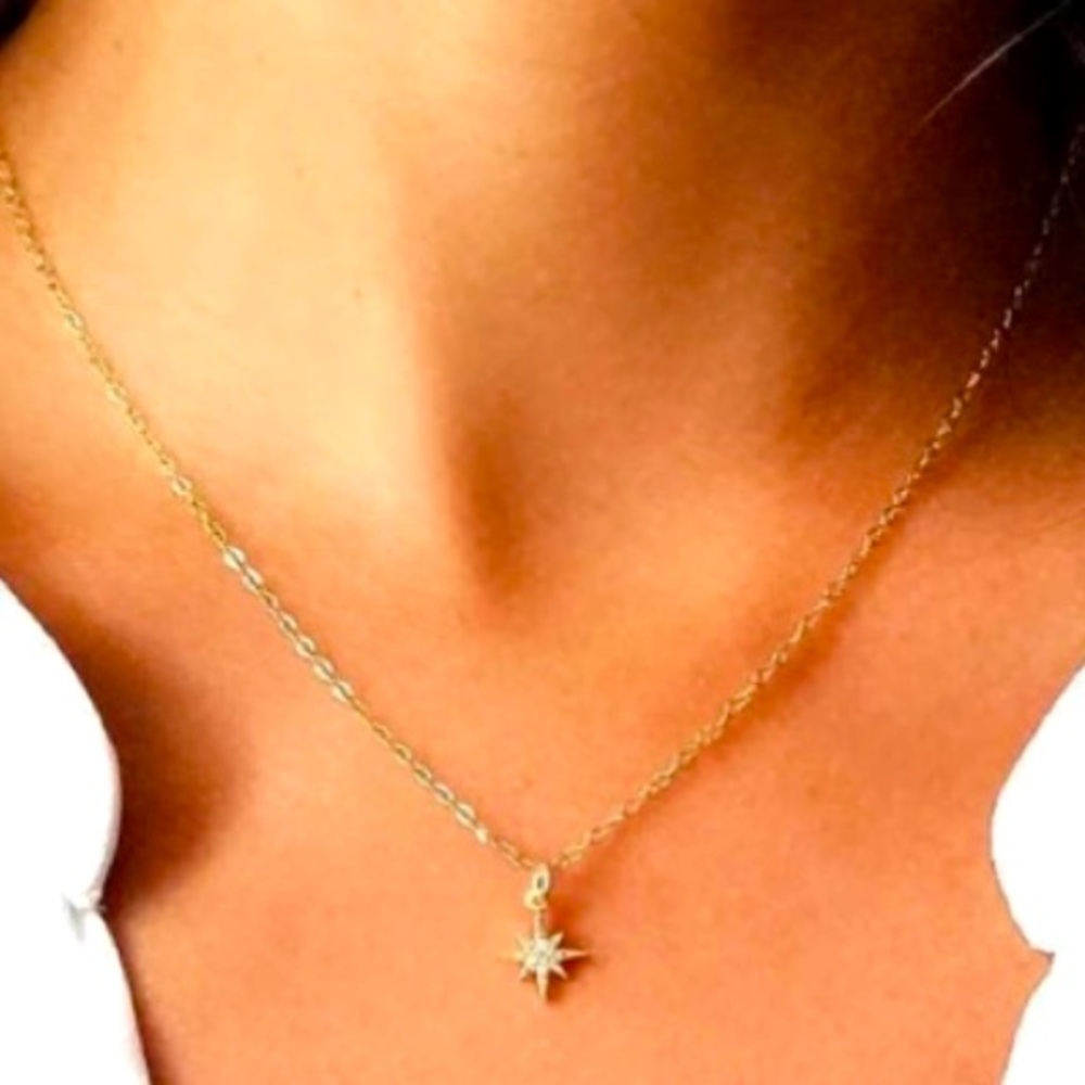 ✨✨Extra Tiny North Star Necklace✨✨ - Picture 4 of 5